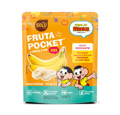 Banana Liofilizada Turma da Monica 12g Fruta Pocket