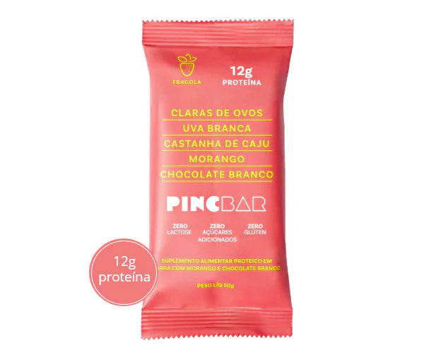 Barra de Proteina Morango 50g PincBar