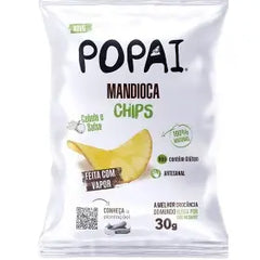 Chips Mandioca Cebola e Salsa 30g Popai