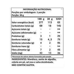 Chips Mandioca Cebola e Salsa 30g Popai