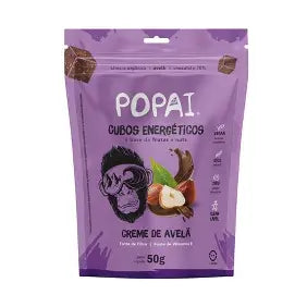 Cubo energetico Sabor Creme de Avela 50g Popai