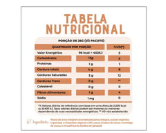 Flocos de Arroz com 56% Cacau Vegan 50g Okoshi Nutricao Natural