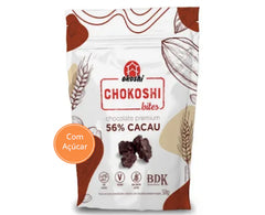 Flocos de Arroz com 56% Cacau Vegan 50g Okoshi Nutricao Natural