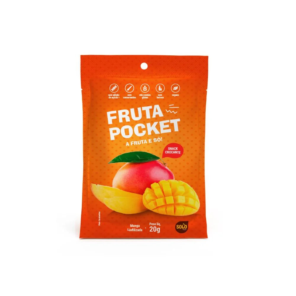 Fruta Pocket Manga 20g Solo Snacks