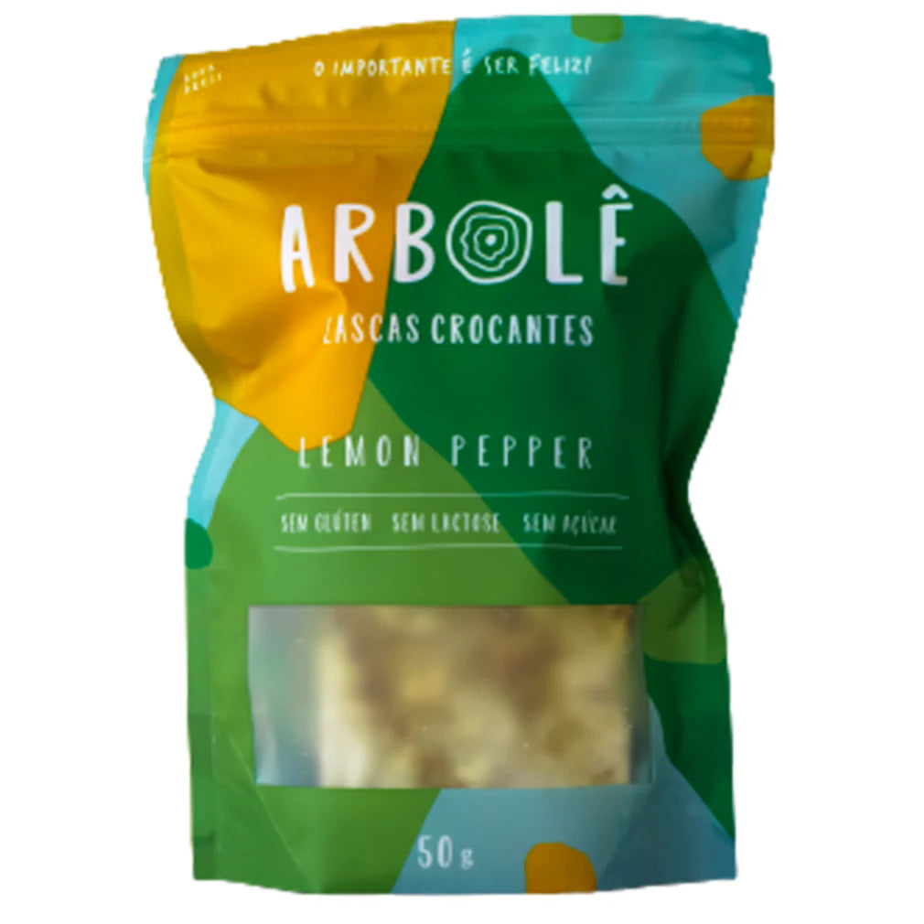 Lascas Crocantes de Lemon Pepper 50g Arbolê