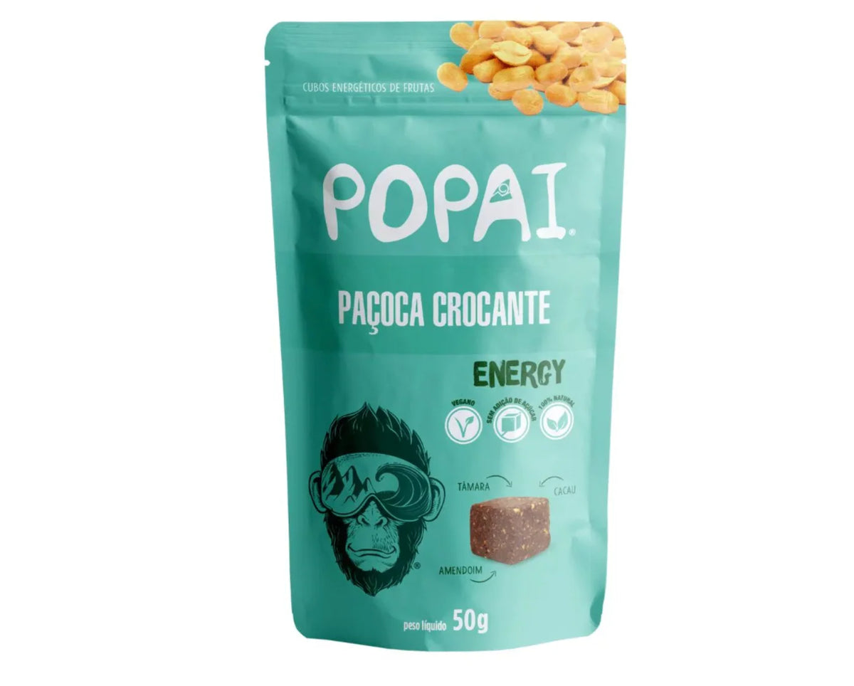 Cubo energetico Pacoca Crocante 50g Popai