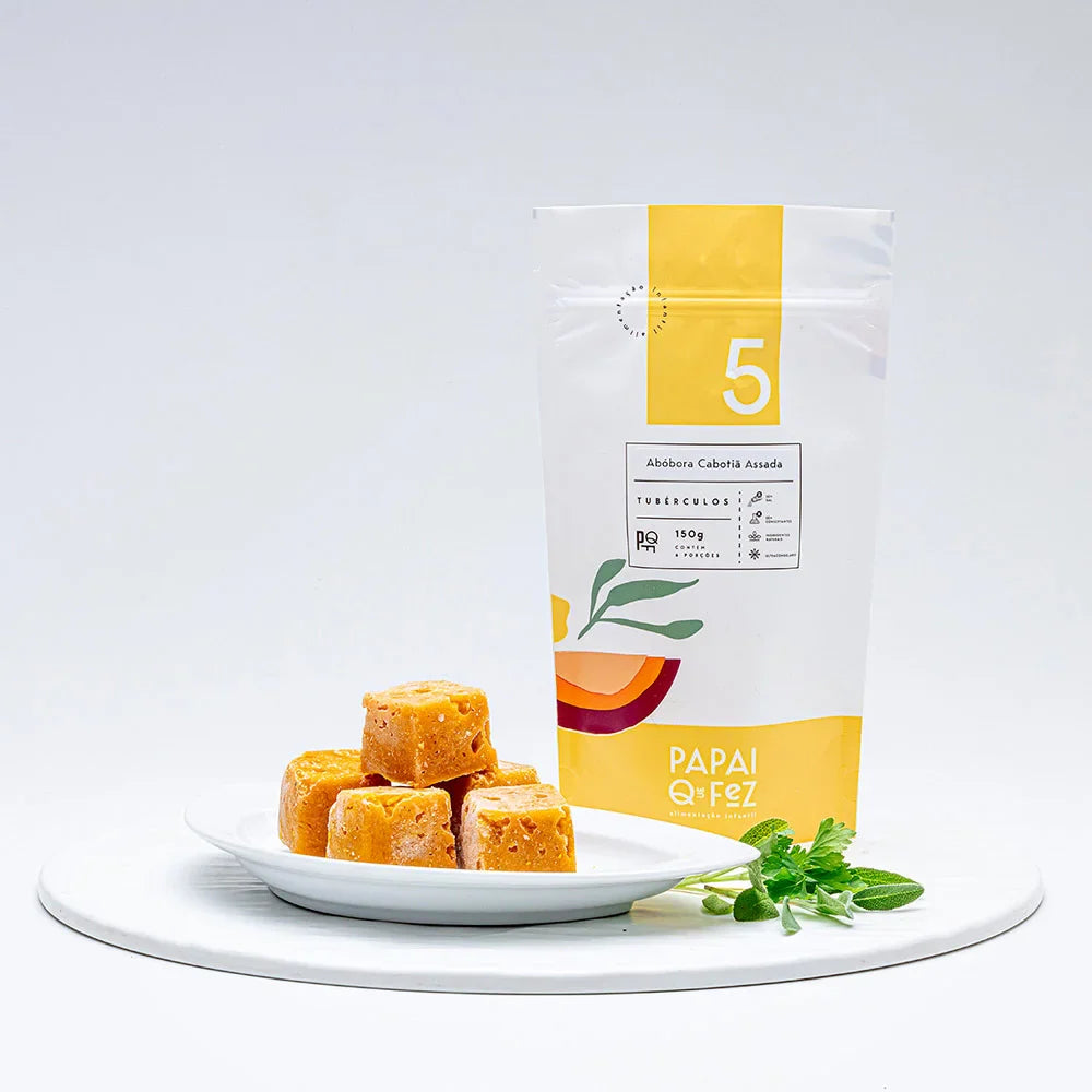 Abobora Cabotia Cubos 150g Papai Que Fez
